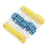 Résistance à film métallique 50pcs 1W 4.3KR 1% Résistance 4.3K ohm