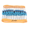 Résistance à film métallique 50pcs 1W 620KR 1% Résistance 620K ohm