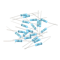 Résistance de résistance à film métallique 20pcs 2W 91R 1% Résistance de 91 ohms