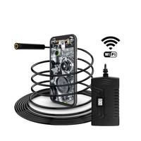 Résolution du diamètre de la lentille Y14 Wifi Borescope 8mm: 1920 * 1080 fil dur 3.5 / 5 / 10M en option