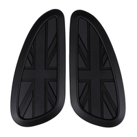 Rétro moto café Racer gaz réservoir de carburant en caoutchouc autocollant réservoir Pad protecteur