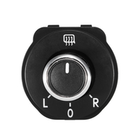 Rétroviseur arrière bouton de réglage de la commande de chauffage pour VW Polo 6R 2011-2016 6RD959565B