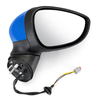 Rétroviseur de porte côté conducteur droit vue arrière électrique pour Ford Fiesta Mk7 2008-2012