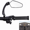 Rétroviseur de vélo 360 ° Rotation Clear Back Sight Reflector Rotation Réglable Lens Mirror Bike Sight Reflector MIB Roa