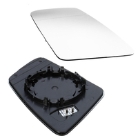 Rétroviseur latéral chauffant pour voiture,  vue arrière en verre latéral gauche pour Mercedes C180 C200 C300 E200 E300