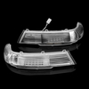 Rétroviseur latéral LED Clignotants clignotants orange / gauche pour VW Touareg 2003-2007