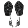 Rétroviseurs extérieurs de vue latérale de scooter de vélo de moto dalliage daluminium de 8mm 10mm universels