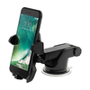 RUNDONG Support de téléphone à montage par cabine à aspiration réglable ABS réglable à 360 degrés pour iPhone Samsung