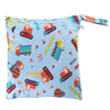 Réutilisable Imperméable À Leau Humide Sec Bébé Couches Sacs Portable Voyage Bébé Nappy Changer Double Poche Wetbag