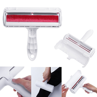 Réutilisable Pet Hair Remover Sofa Vêtements Lint Nettoyage Brosse Chien Chat Fourrure Rouleau