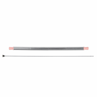 Réutilisable pliable paille silicone de qualité alimentaire en acier inoxydable à boire paille brosse de nettoyage