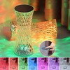 RVB + Blanc Atmosphère Lumière Capteur Tactile USB De Charge Acrylique Lampe Bar Lumière Restaurant Lampes De Table Veil