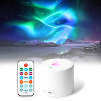 RVB LED Aurora Star Sky Synchronisation de la lampe de projection avec télécommande musicale Fonction de veille temporis