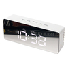 Réveil LED Miroir de maquillage et horloge de table veilleuse avec thermomètre numérique