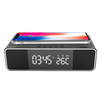 Réveil sans fil bluetooth chargeur de téléphone FM Radio Table thermomètre numérique avec réveil affichage horloge de bu