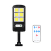 Réverbère à énergie solaire LED PIR Applique murale à capteur de mouvement avec télécommande étanche