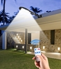 Réverbères solaires extérieurs de lampe de 24COB / 8COB avec la télécommande IP65 imperméable pour la cour de jardin