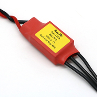RW.RC 125A Support ESC sans balai à démarrage automatique unidirectionnel 2S-7S pour ventilateurs Planches à roulettes é