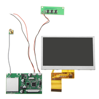 RX5808 5.8G 48CH FPV Récepteur avec 480*320 5 Inch HD Affichage Écran de Neige de Moniteur DIY pour FPV Lunettes