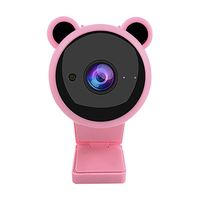 RYM M62 1080P HD mignon Panda Webcam 30FPS Microphone intégré Plug and Play caméra Web pour PC ordinateur portable vidéo