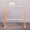 S / M / LCross Stitch Frame Hoop Embroidery Shelf Rack Support en bois réglable Desktop U