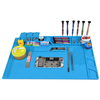 S-170 480x318mm Silicone Pad Bureau De Travail Tapis Isolation Thermique Plate-Forme De Maintenance pour BGA PCB Soudure