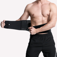 S-XL femmes et hommes soutien de taille réglable Squat chaleur Compression épaule orthèse lombaire ceinture disque inter