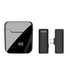 S11 Microphone Lavalier sans fil 300mAh Batterie Réduction automatique du bruit pour lenregistrement denseigne