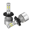 S2 72W voiture COB LED phares H4 H7 H1 9005 9006 H11 ampoule antibrouillard 8000LM 6500K 2 pièces
