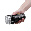 S3 4 * LED + COB Lampe de poche LED ultra lumineuse avec lumière latérale intégrée Batterie 4 modes rechargeable par USB