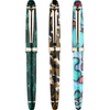 S3 stylo plume en résine multicolore 0.5mm F Nib doré étudiant adulte écriture stylo signature cadeau