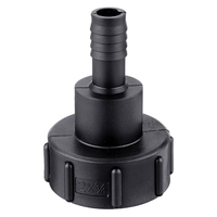 S60 x 6 IBC robinet réservoir adaptateur gros filetage différent sortie robinet connecteur remplacement valve tuyau racc