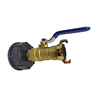 S60x6 IBC Robinet Réservoir Gros Filetage Adaptateur de Drainage à 3/4 Laiton Sortie Robinet Fixation Connect