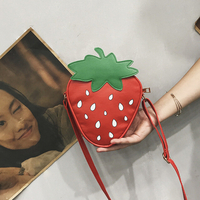 Sac à bandoulière à bandoulière à motif de fruits pour femmes