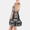 Sac à bandoulière à motif animalier imperméable pour femme