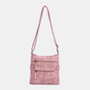 Sac à bandoulière anti-vol multi-poches étanche pour femme