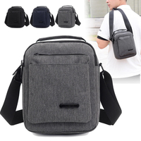 Sac à bandoulière décontracté décontracté pour hommes Nylon Crossbody pour bureau en plein air