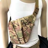 Sac à bandoulière de ceinture de sécurité tactique imperméable multifonctionnel de sport de plein air