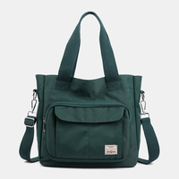 Sac à bandoulière de sac à main de grande capacité solide de fourre-tout léger occasionnel de femmes