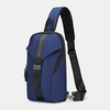 Sac à bandoulière de stockage de Macbook de grande capacité imperméable pour hommes