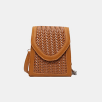 Sac à bandoulière en bandoulière en chaîne de paille pour femmes