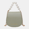 Sac à bandoulière en cuir synthétique polyuréthane pour femmes