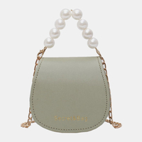 Sac à bandoulière en cuir synthétique polyuréthane pour femmes