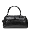 Sac à bandoulière en cuir unisexe Hommes Voyage Sac daffaires Sac à dos pour ordinateur portable Sac à main décontr