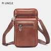 Sac à bandoulière en cuir véritable pour homme Sac à bandoulière