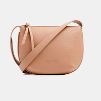 Sac à bandoulière en PU solide pour femmes