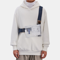 Sac à bandoulière en PVC imperméable unisexe