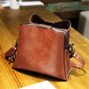 Sac à bandoulière en similicuir vintage pour femme Sacs à bandoulière Sac seau Sac à bandoulière