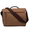 Sac à bandoulière en toile de grande capacité pour ordinateur portable pour hommes