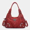 Sac à bandoulière multi-poches étanche anti-vol pour femme